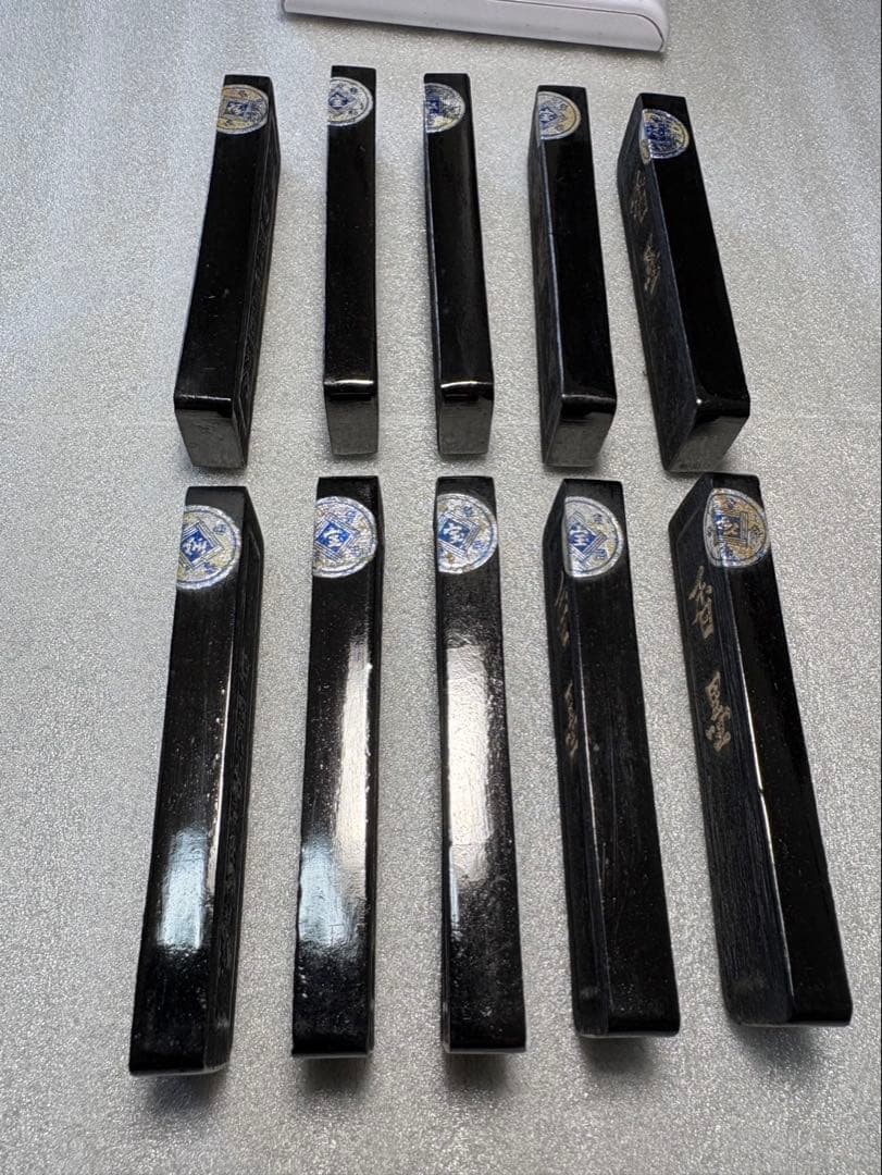 東京老舗高級油煙墨　約16gx10本 超得！上級者書画