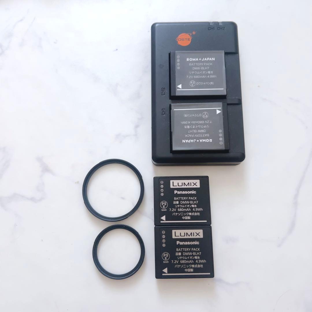 デジカメ2台セットLUMIX G DC-GF10ミラーレス一眼カメラ