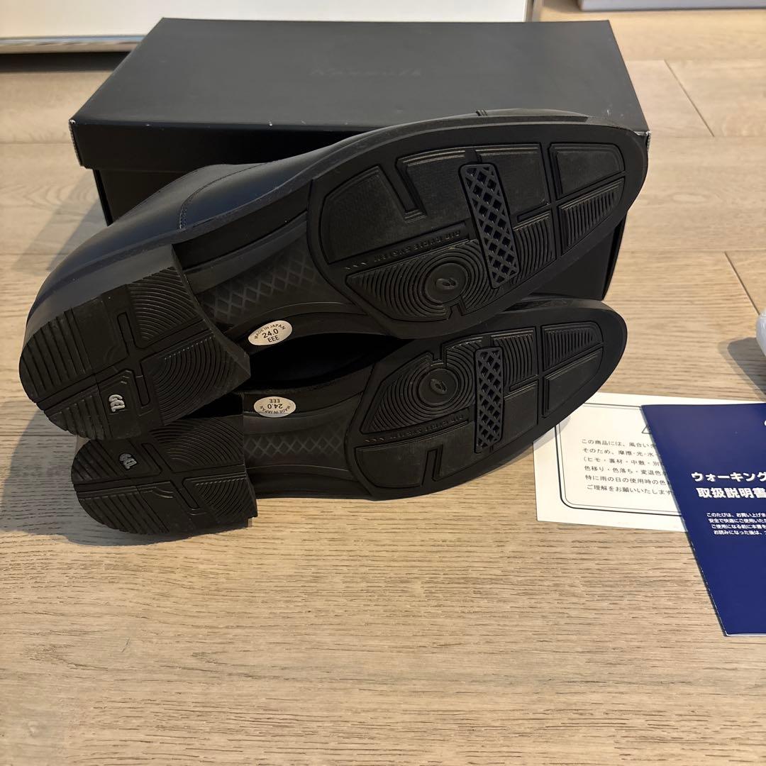 ASICS ランウォーク　ストレートチップ　24cm ほぼ新品