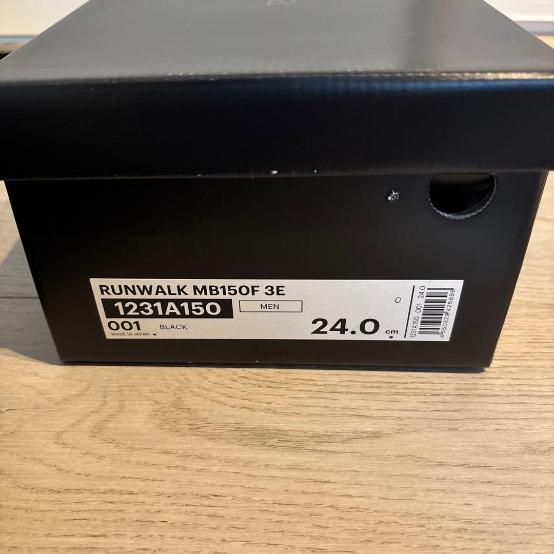 ASICS ランウォーク　ストレートチップ　24cm ほぼ新品