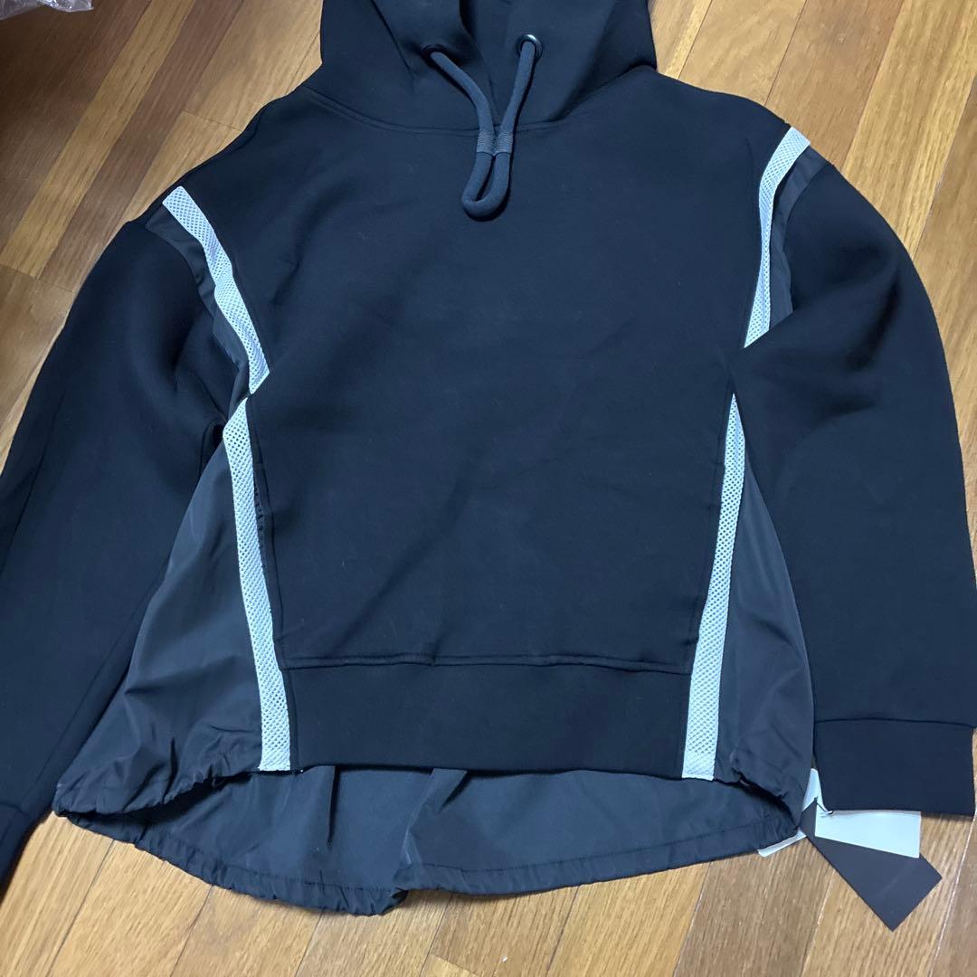 SCOTCLUB パーカー　異素材　黒　9号 新品　ヤマダヤ