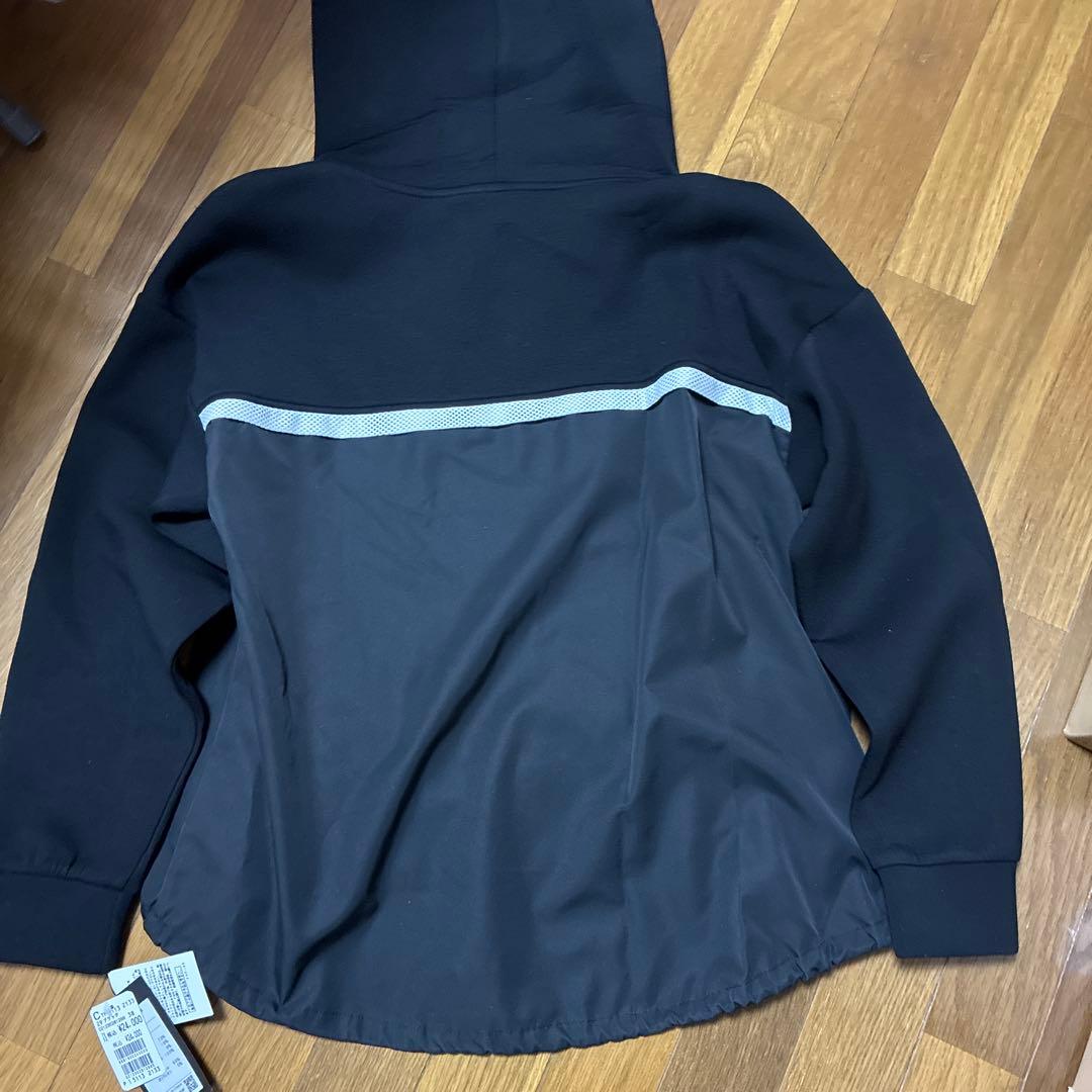 SCOTCLUB パーカー　異素材　黒　9号 新品　ヤマダヤ