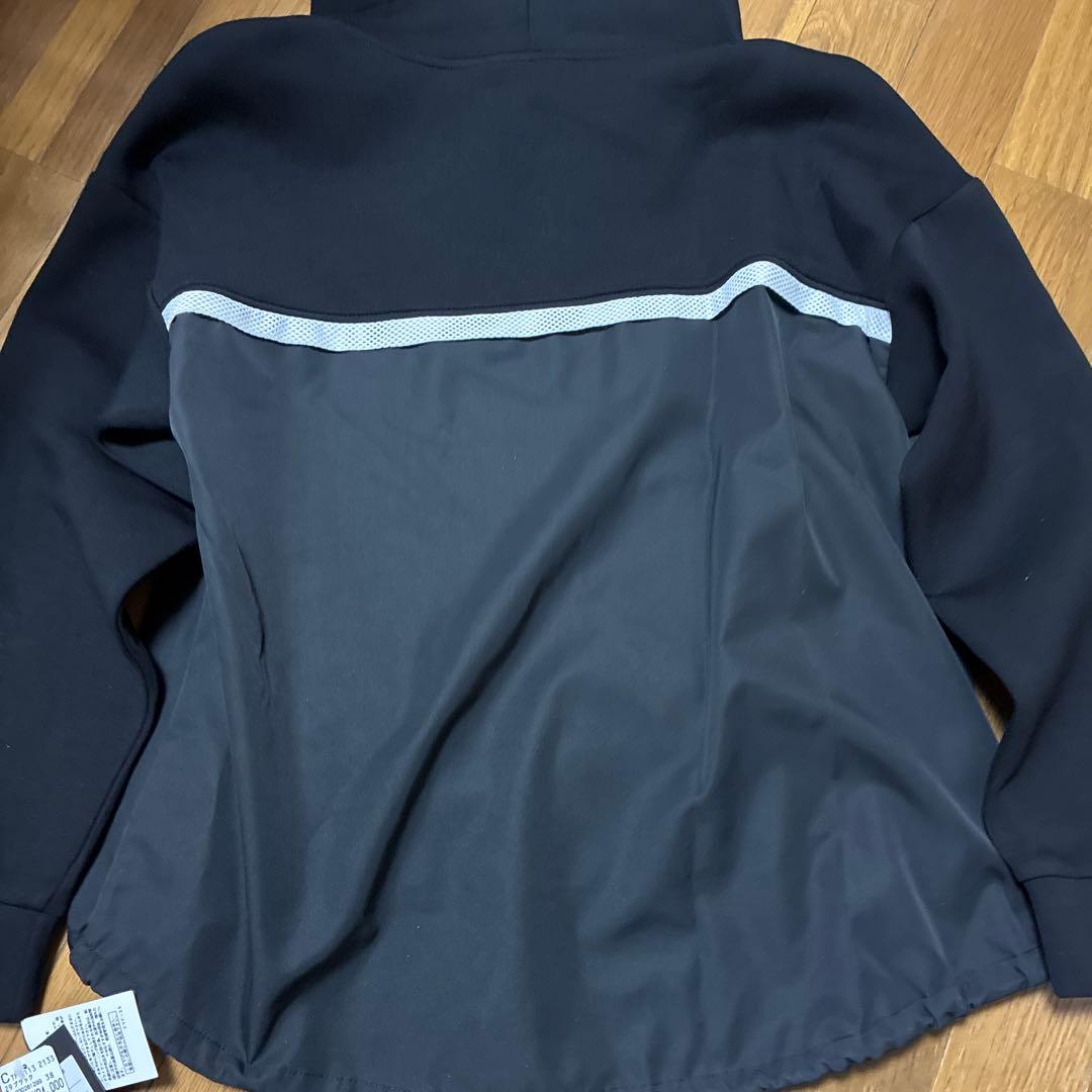 SCOTCLUB パーカー　異素材　黒　9号 新品　ヤマダヤ