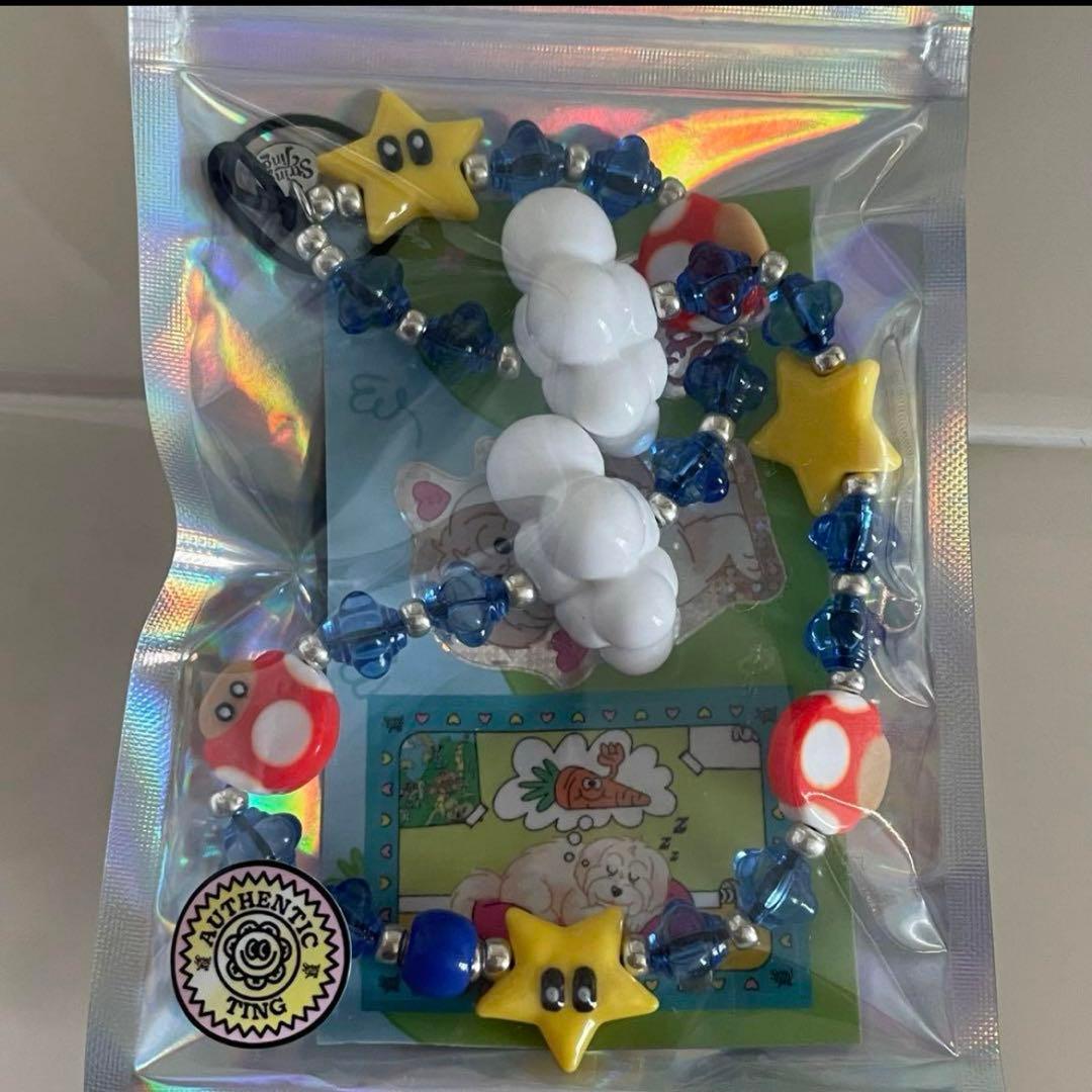 ストリングティング string ting マリオ スター きのこ 雲 神崎恵