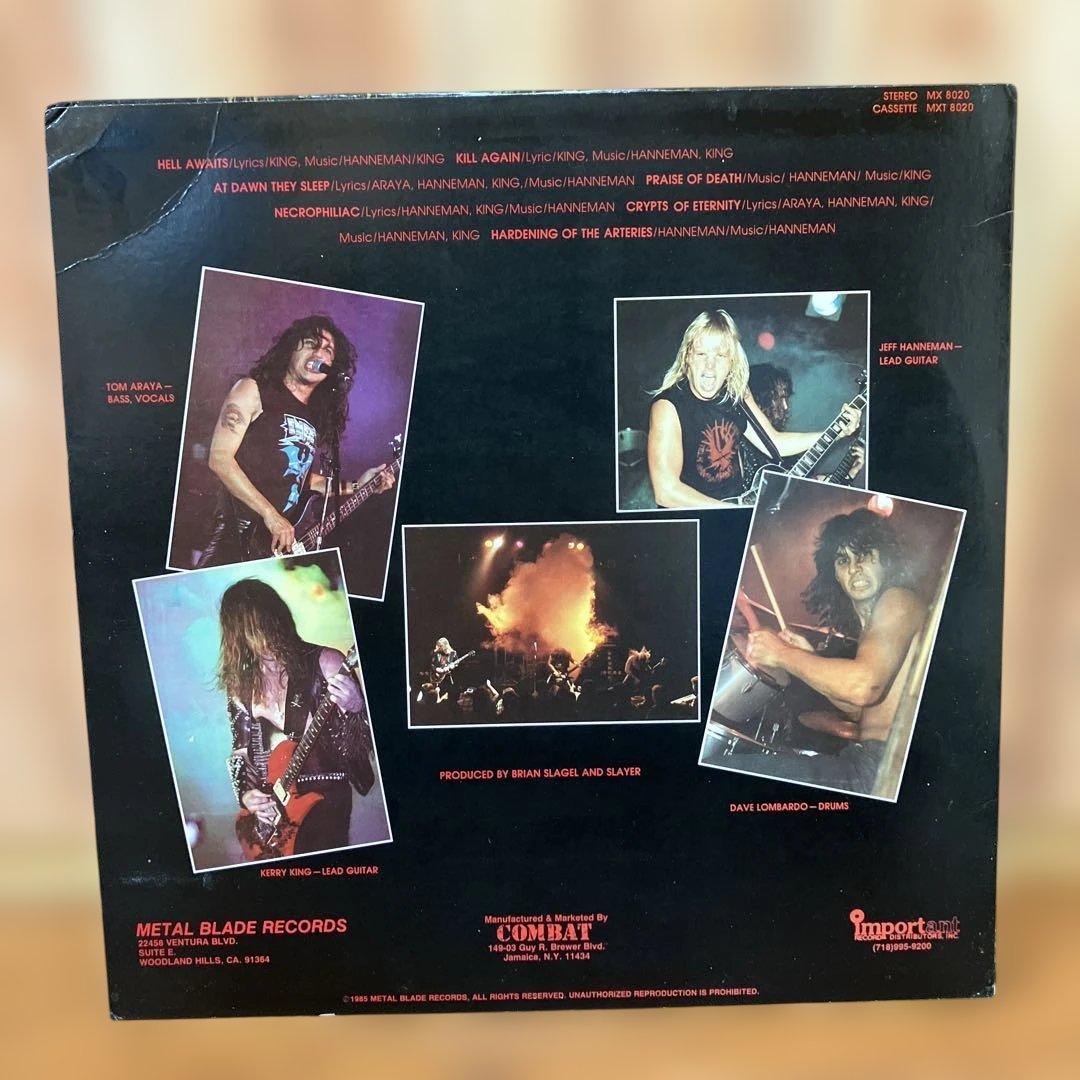 SLAYER スレイヤーREIGN IN BLOOD HELL AWAITS