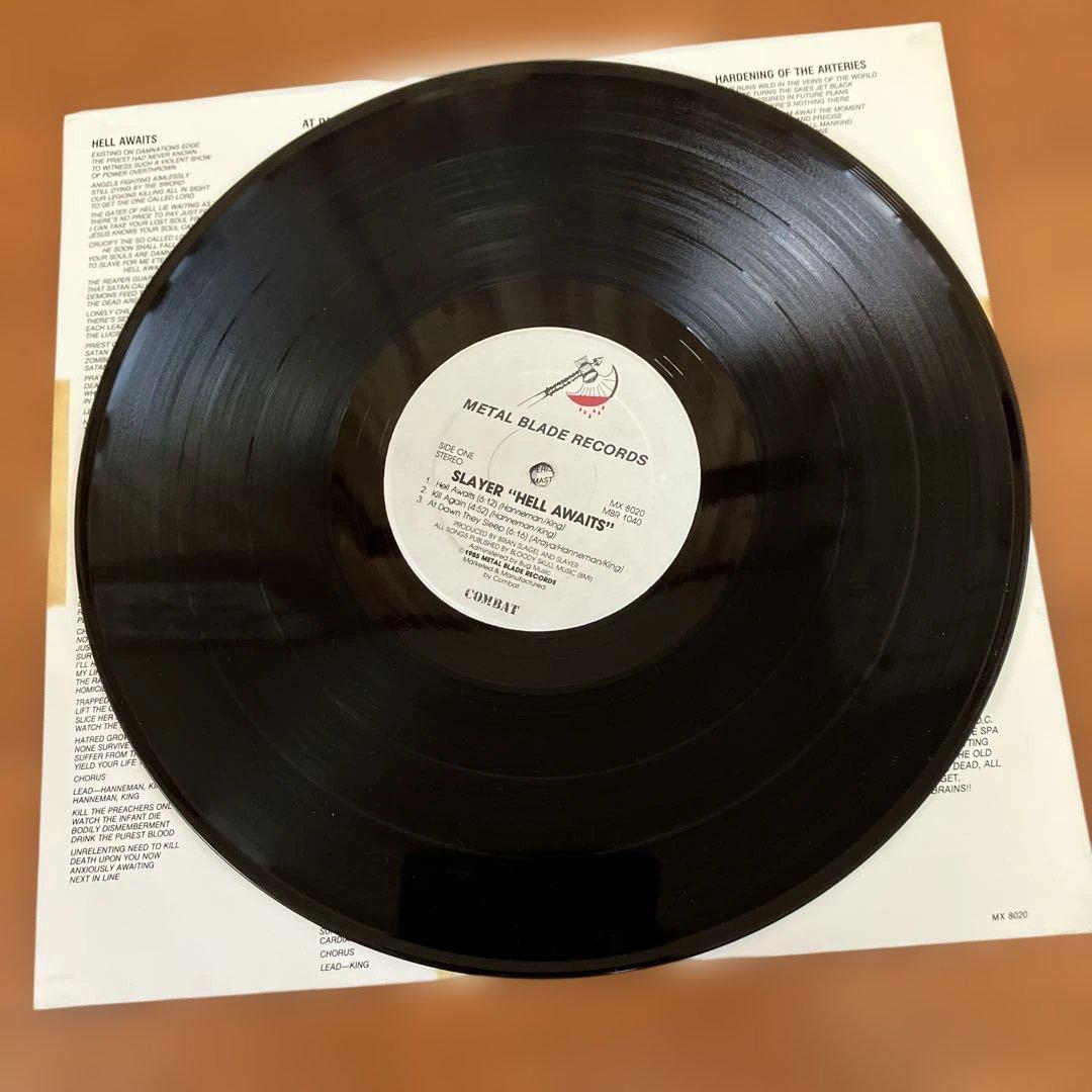 SLAYER スレイヤーREIGN IN BLOOD HELL AWAITS