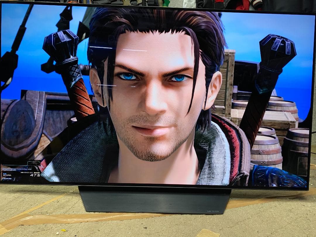 4K有機ELテレビ LG OLED 48CXPJA 2020年モデル 焼き付き有