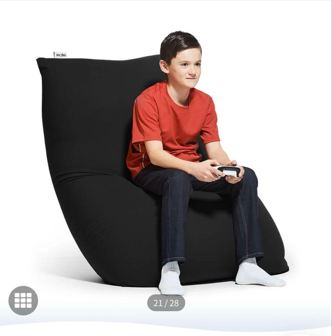 【送料込】yogibo midi ヨギボー ブラック