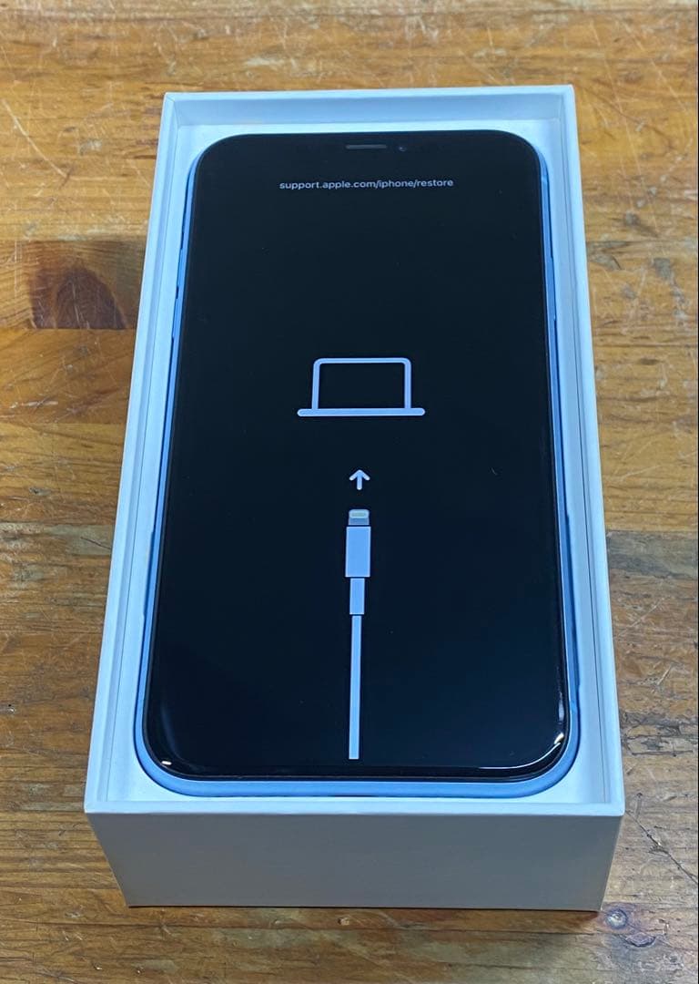 も*ち様 【ジャンク】iPhone XR 64GB 本体 ブルー au IMEI