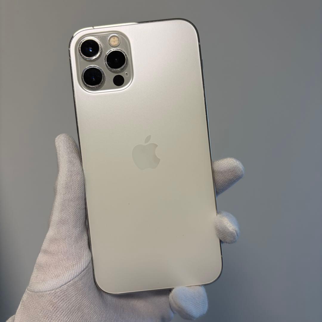 iPhone12Pro シルバーホワイト128GB SIMフリー アイフォン本体