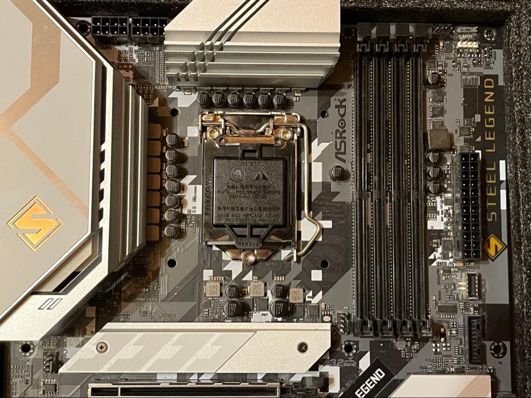 ASRock z590 Steellegend マザーボード ddr4
