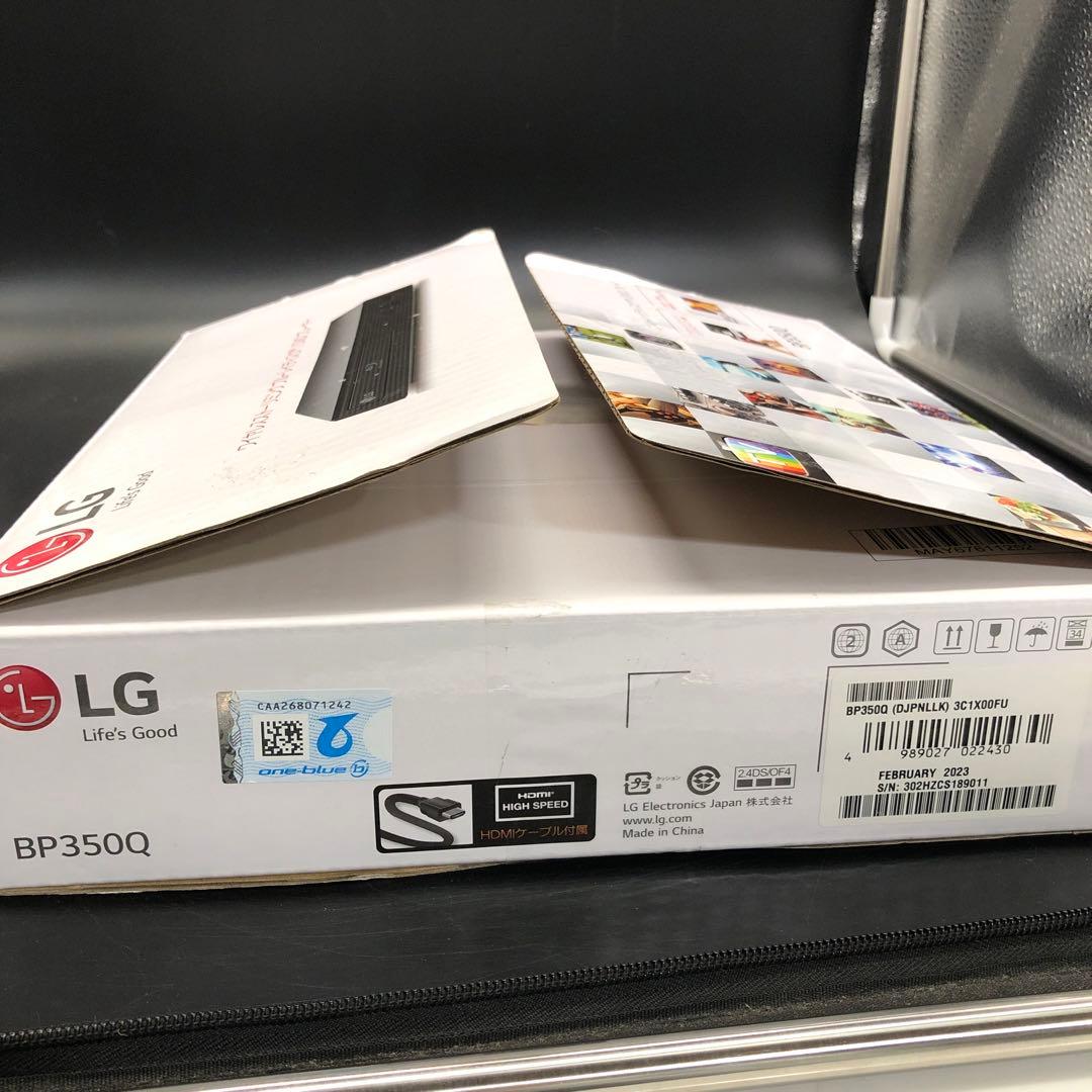 K1221 LG BP350Q ブルーレイディスク　DVDプレーヤー