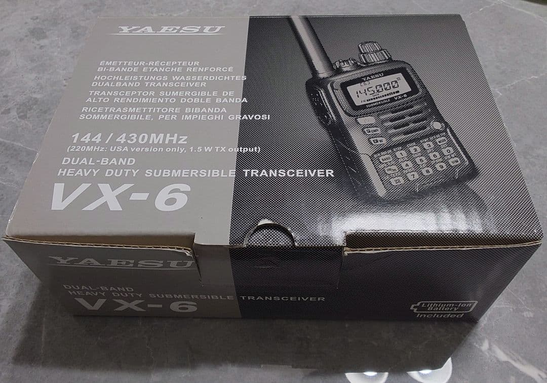 YAESU STANDARD VX-6 【美品】トランシーバー