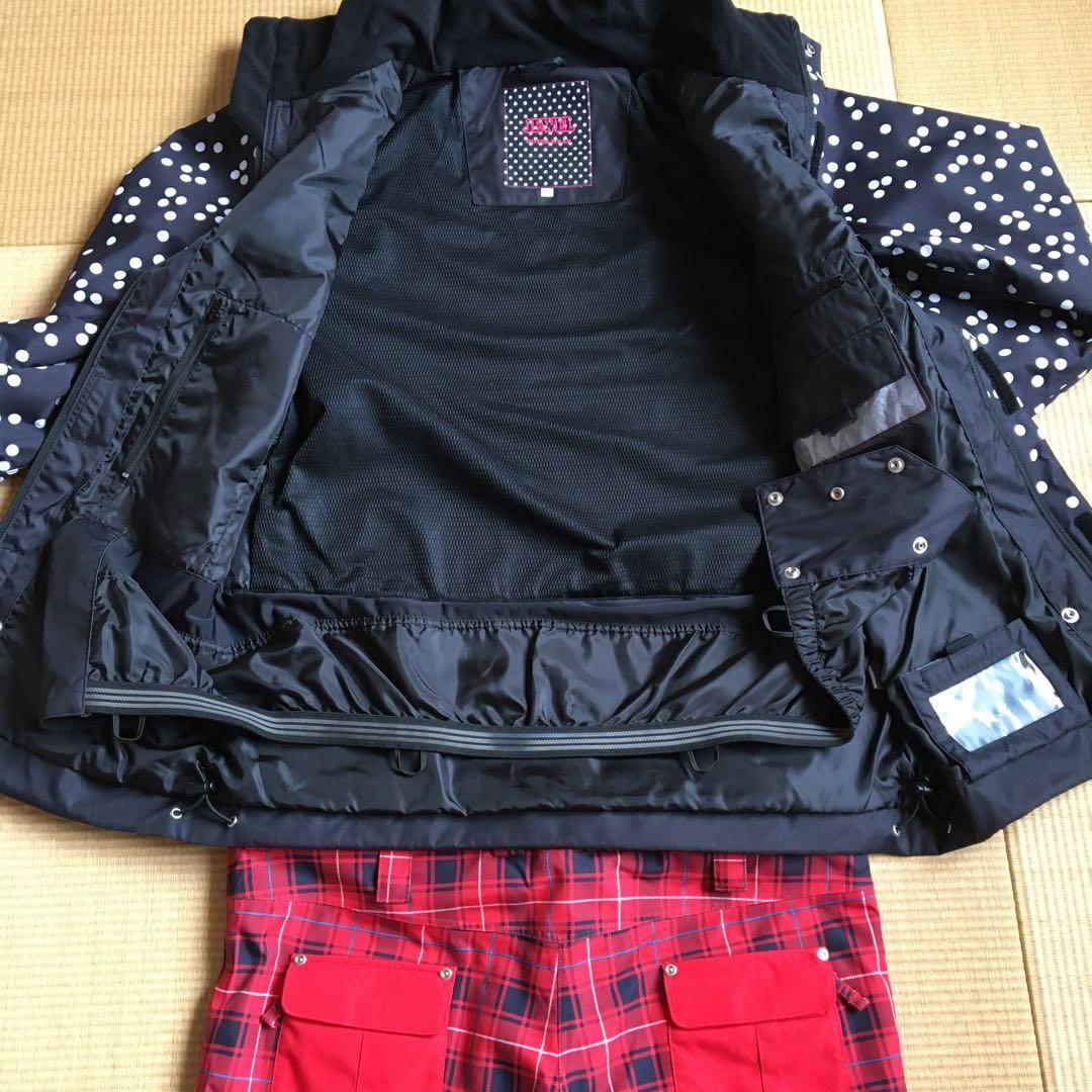 JEWEL レディース　スノーボードウエア　Lサイズ　上下