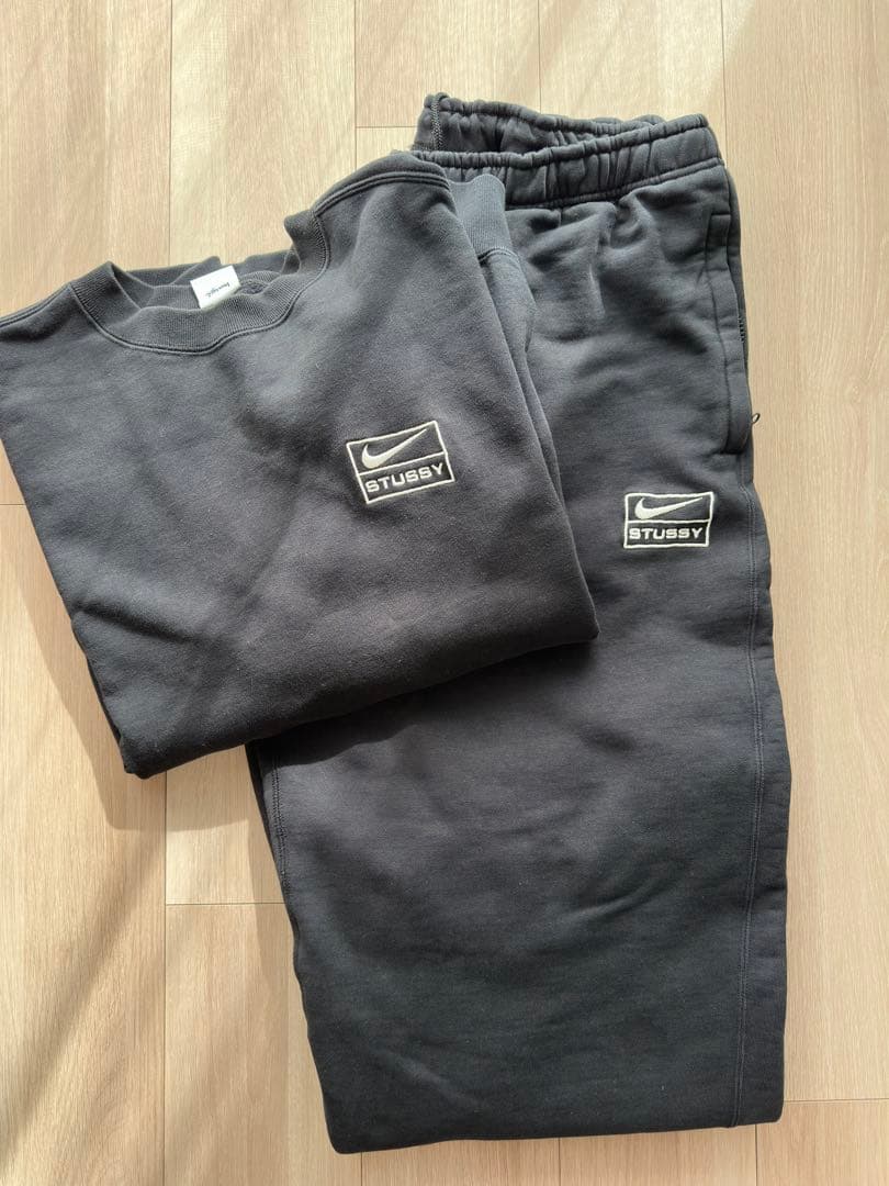 あ*の様 NIKE STUSSY スウェットセットアップ