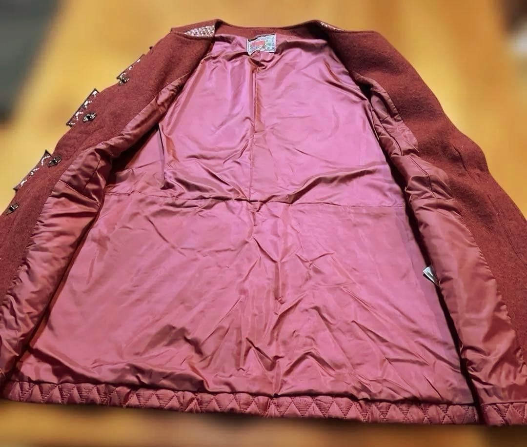 アルベロベロ.ブタさん中綿入りキルティング暖かジレ