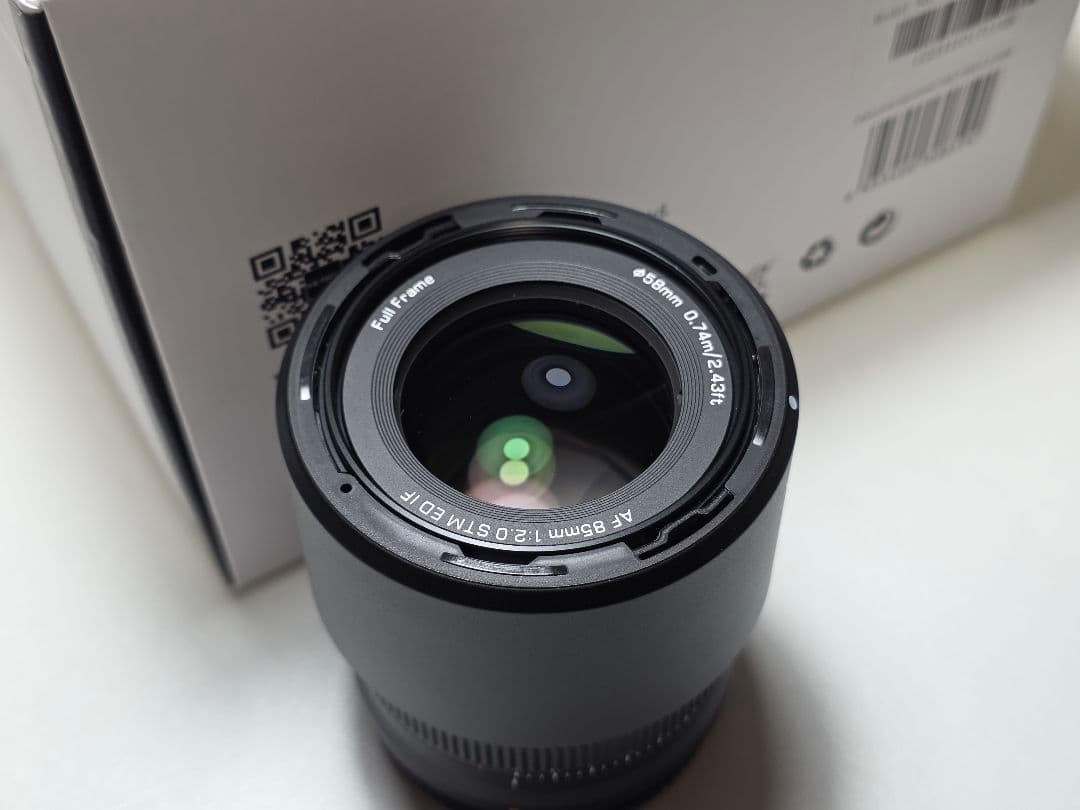 VILTROX AF 85mm/f2.0 Zマウントレンズ