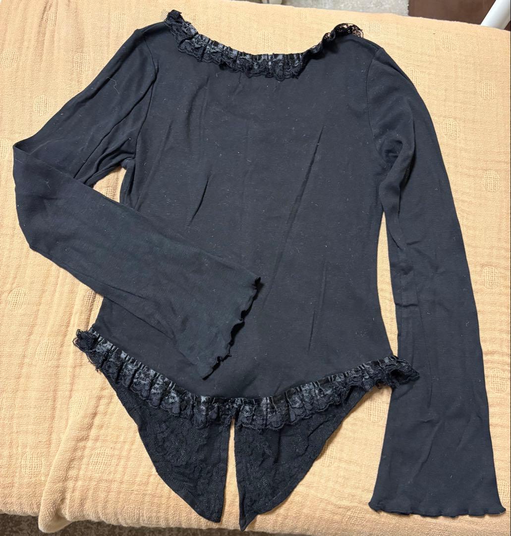 h.NAOTO Blood カットソー　Tシャツ