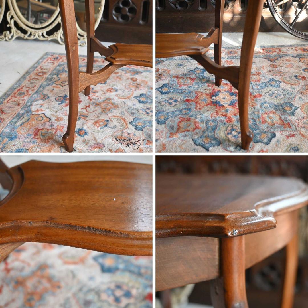 L3710-88 英国アンティーク コーヒーテーブル 花台 サイドテーブル