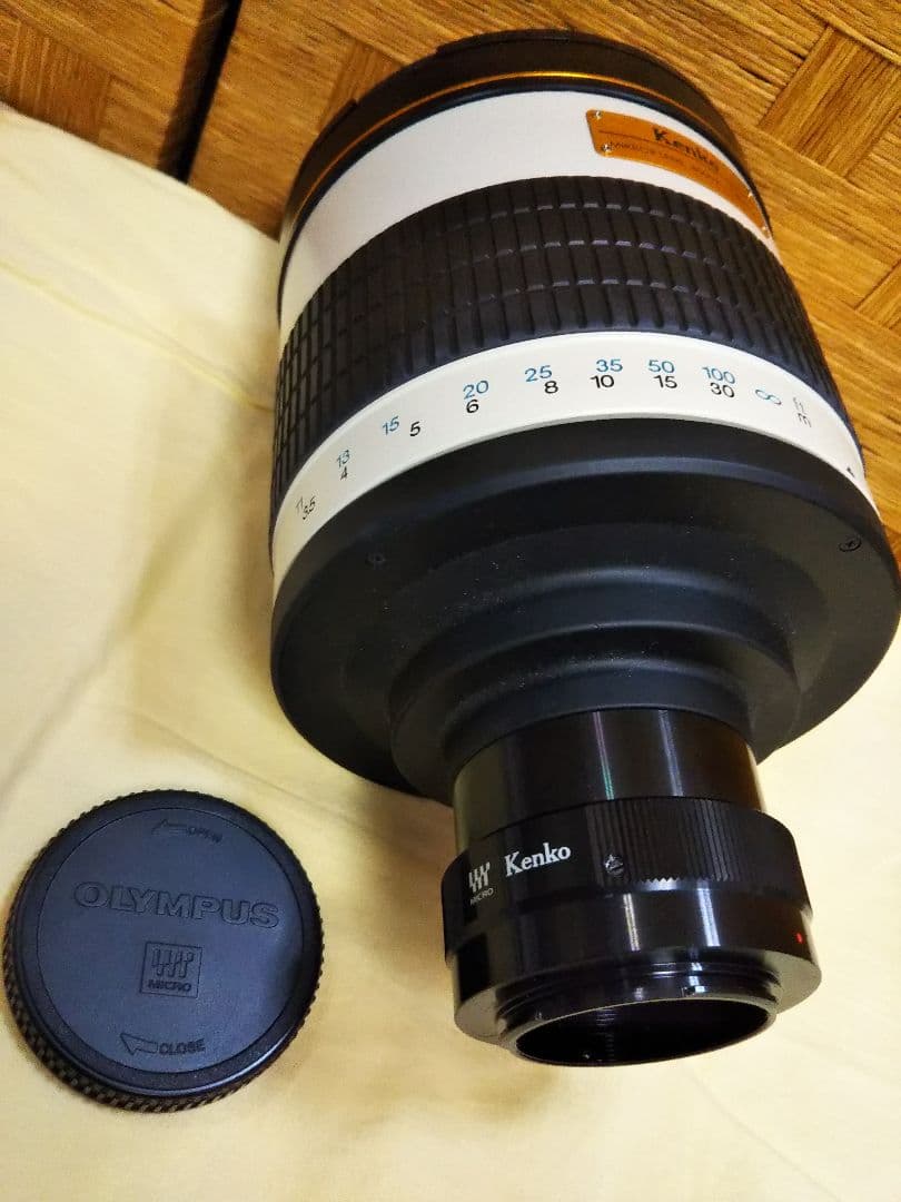 【中古品】Kenko ミラーレンズ 800mm OLYMPUS