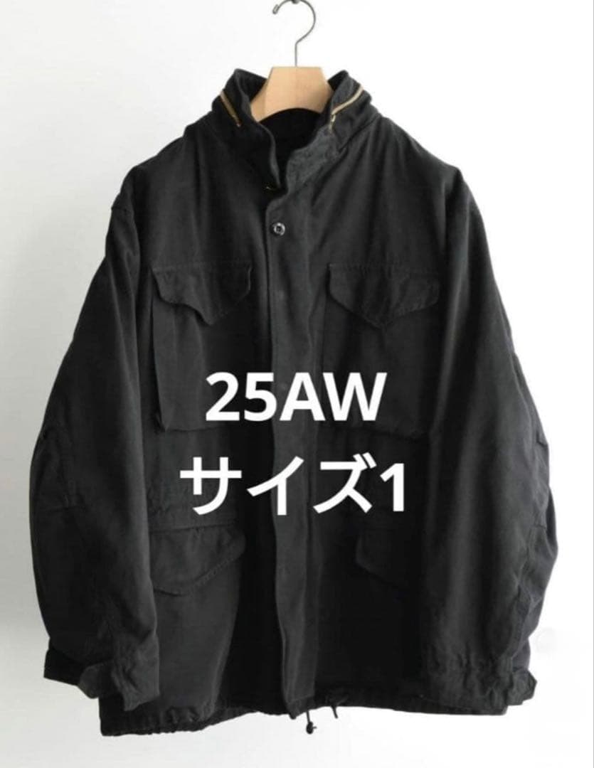 COMOLI 25AW 製品染 M65ジャケット サイズ1