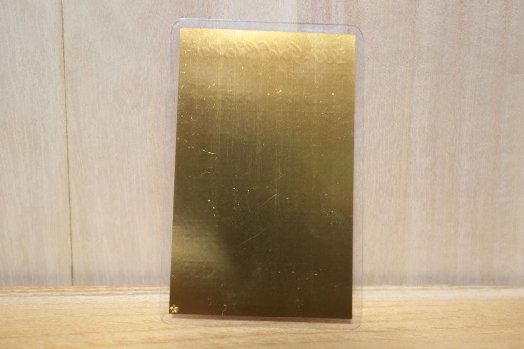 田中貴金属　1999 Gold Calendar カードサイズ　純金1g