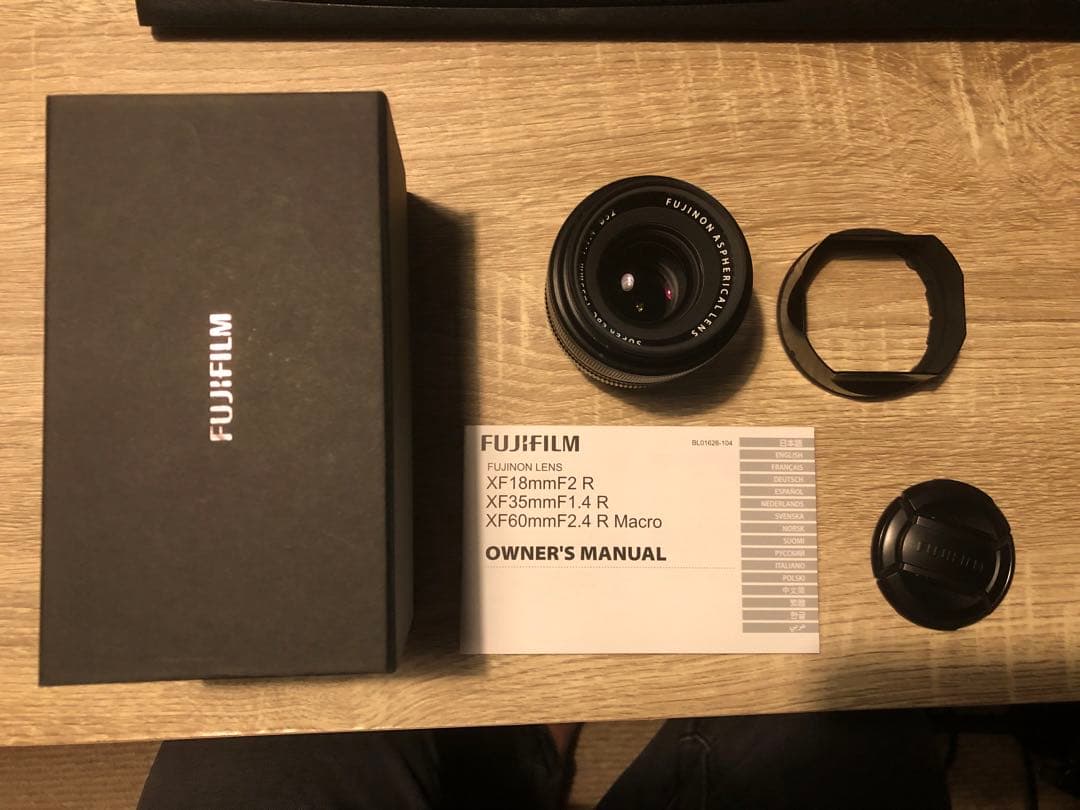 fujifilm XF 35mm f1.4 単焦点レンズ