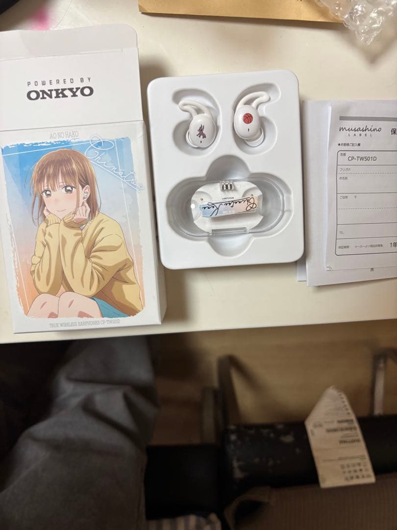 ONKYO ワイヤレスイヤホン アニメデザイン