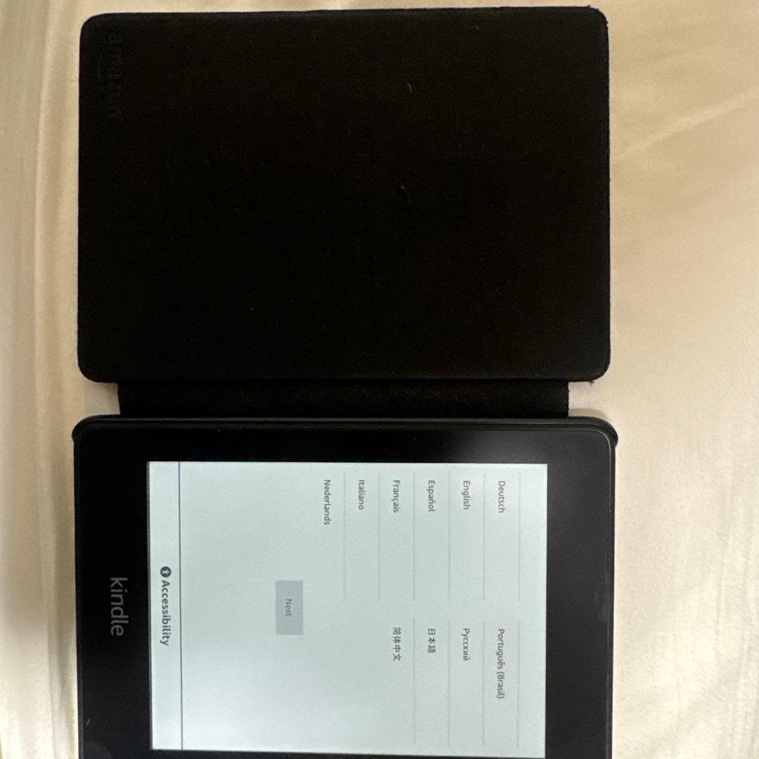 Kindle Paperwhite 第10世代　充電ケーブル・カバー付き