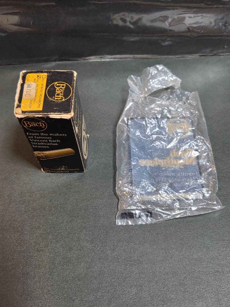 ☆希少　トロンボーンマウスピース BACH CORP 12C☆