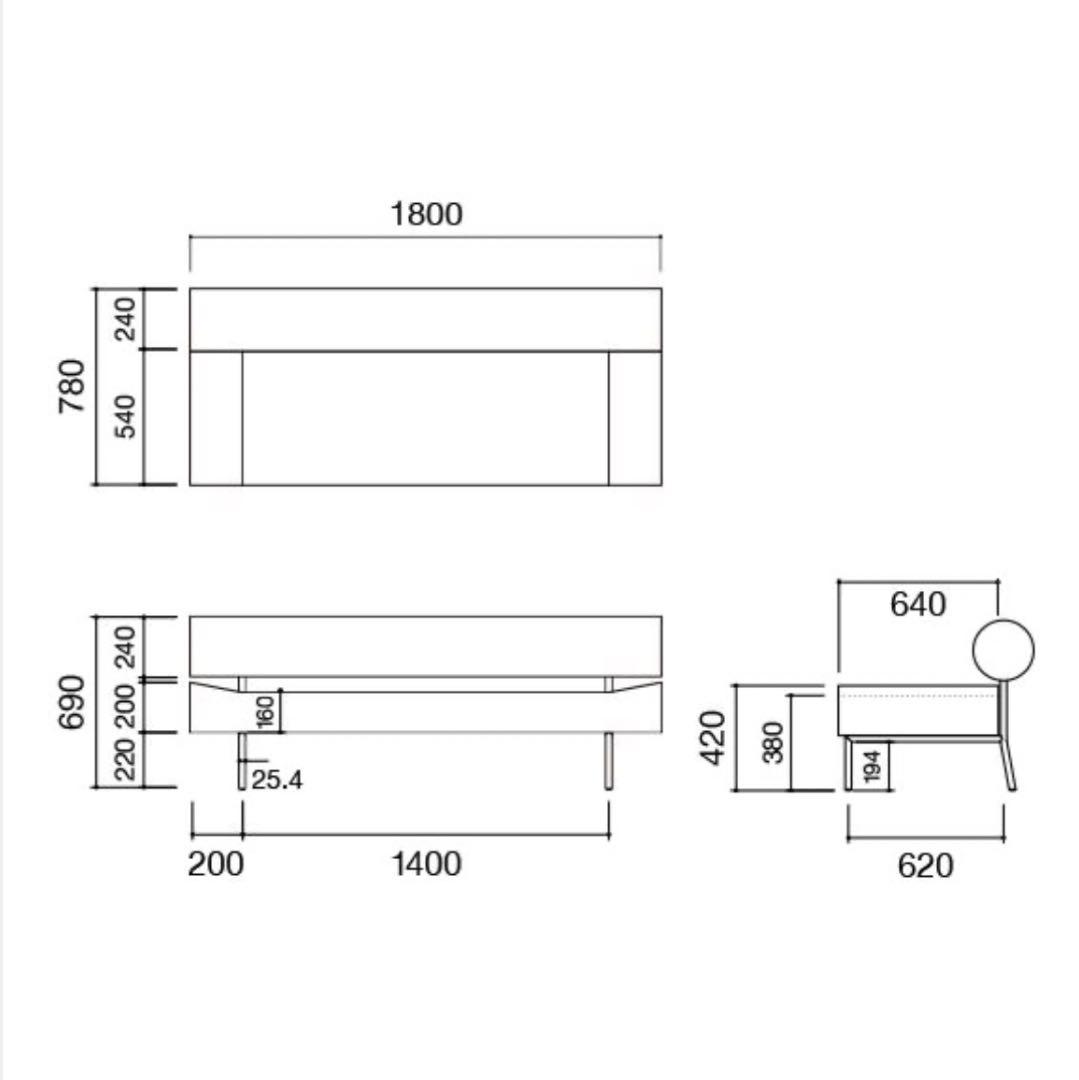 IDEE ソファ　DIVANCO SOFA Round