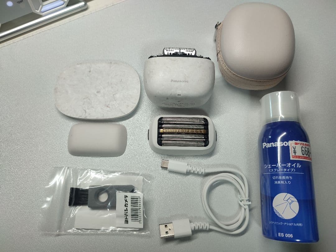 Panasonic ES-PV6A メンズ電気シェーバー 充電式 セット