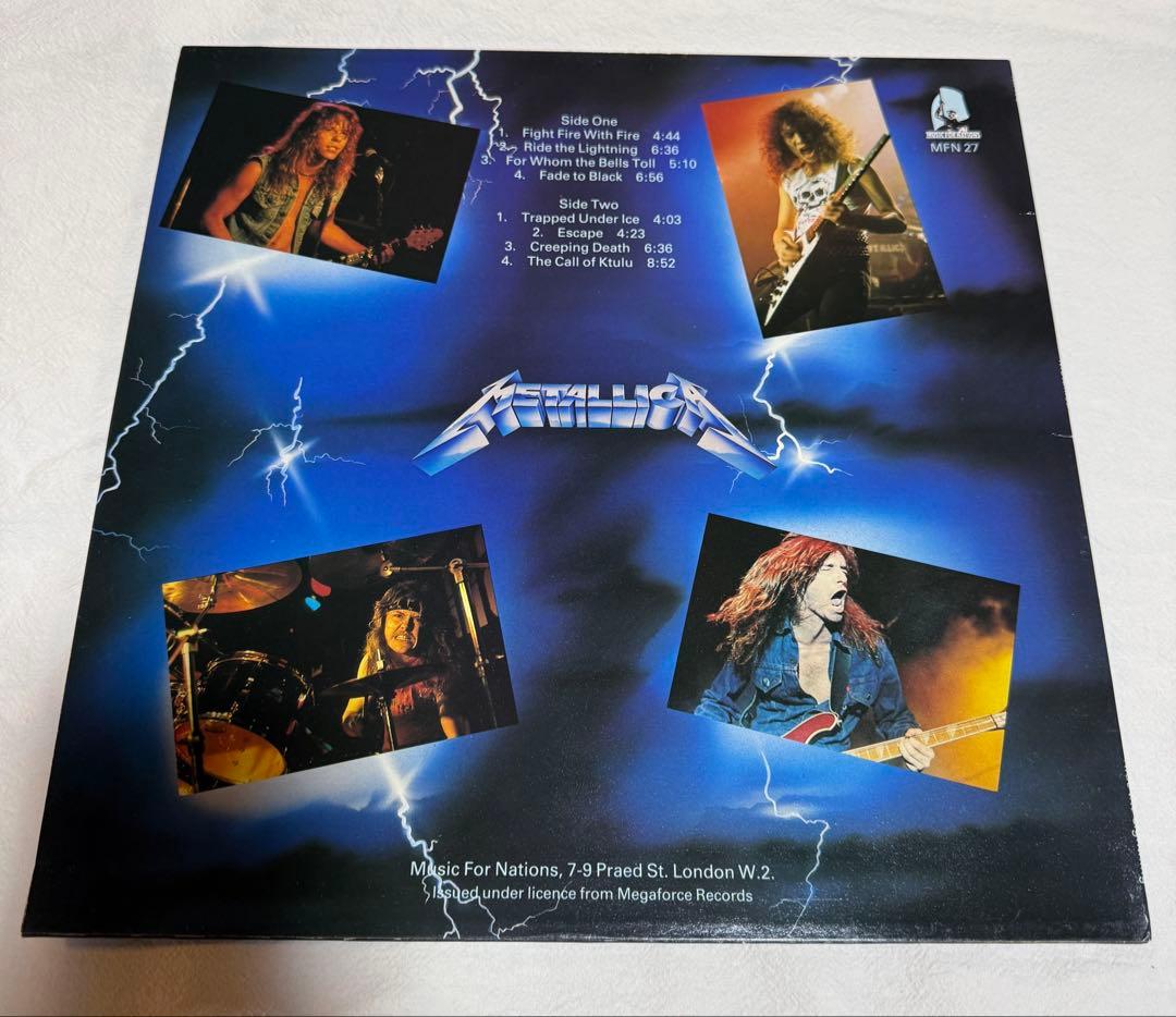 LLICA / Ride the Lightning / LP MFN盤