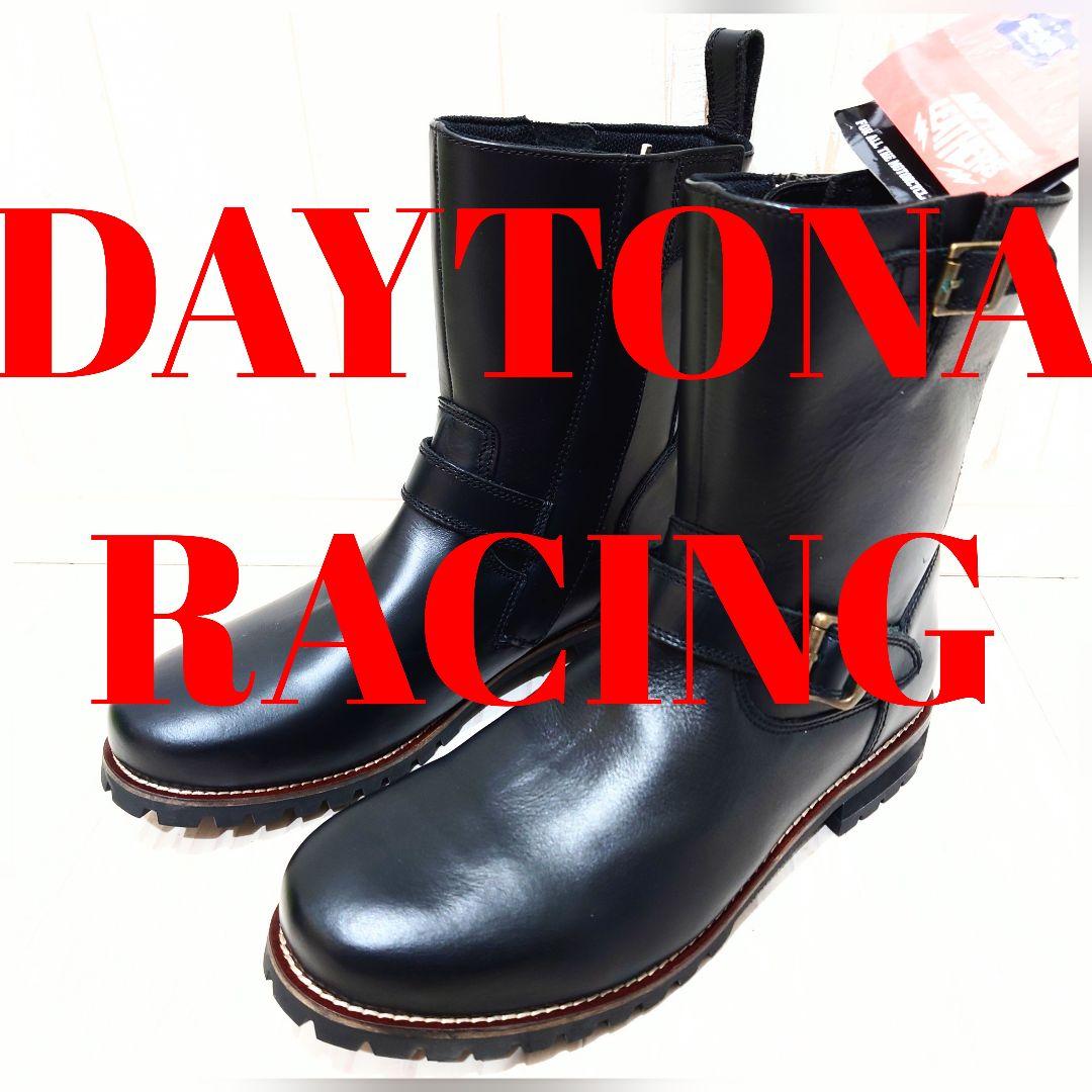 未使用 デイトナ 本革 バイクブーツ バイカーブーツ モーターサイクルブーツ