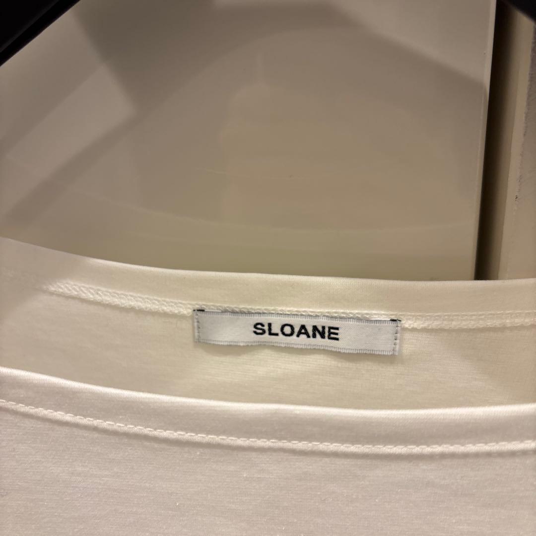 SLOANE X 佐藤佳菜子別注　スローン　淑女のロンT ホワイト