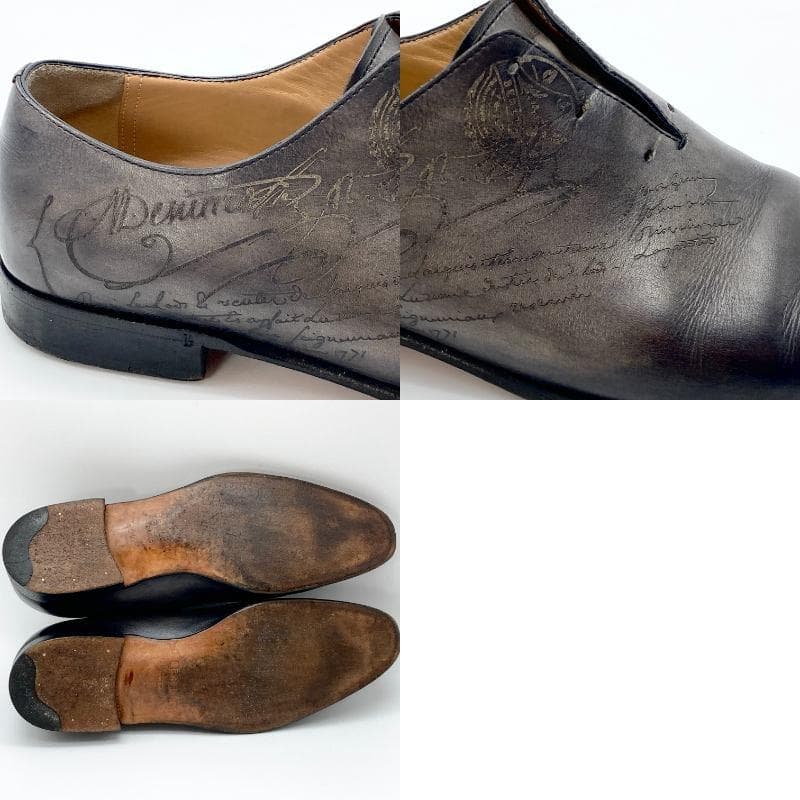 定価36万 レア 現行　ベルルッティ　８.５　アレッサンドロ　ガレ　カリグラフィ