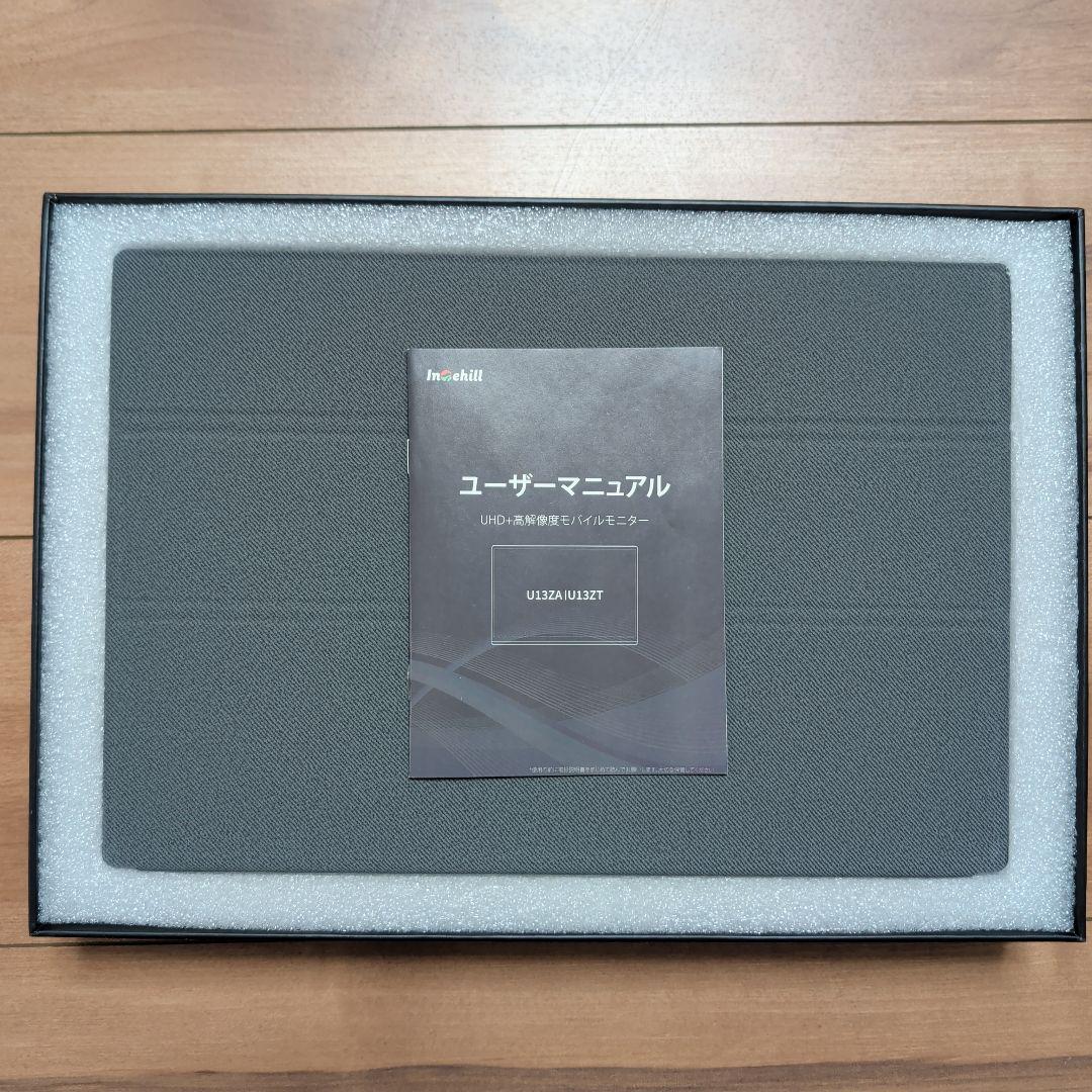 Intehill モバイルモニター 4K+ 13.4 インチ タッチ対応