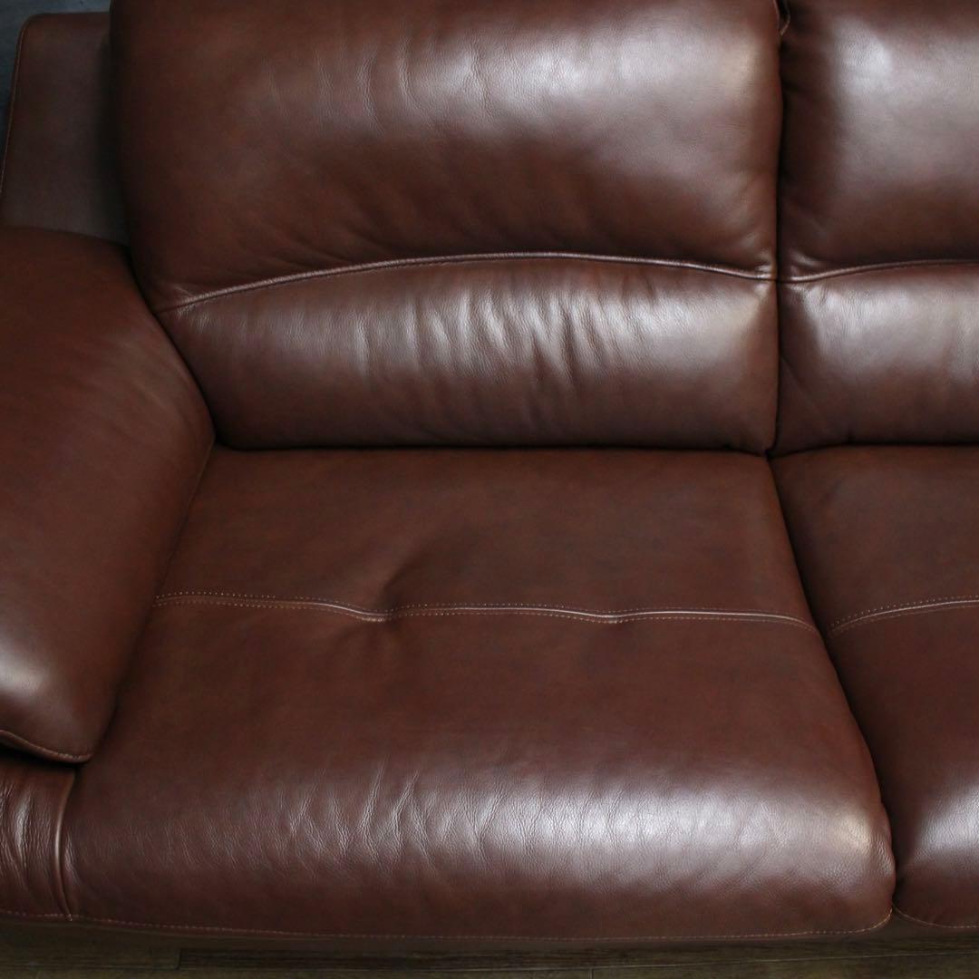 みなとフレンチソファ　本革　極上コレクターコンディション　ソファ