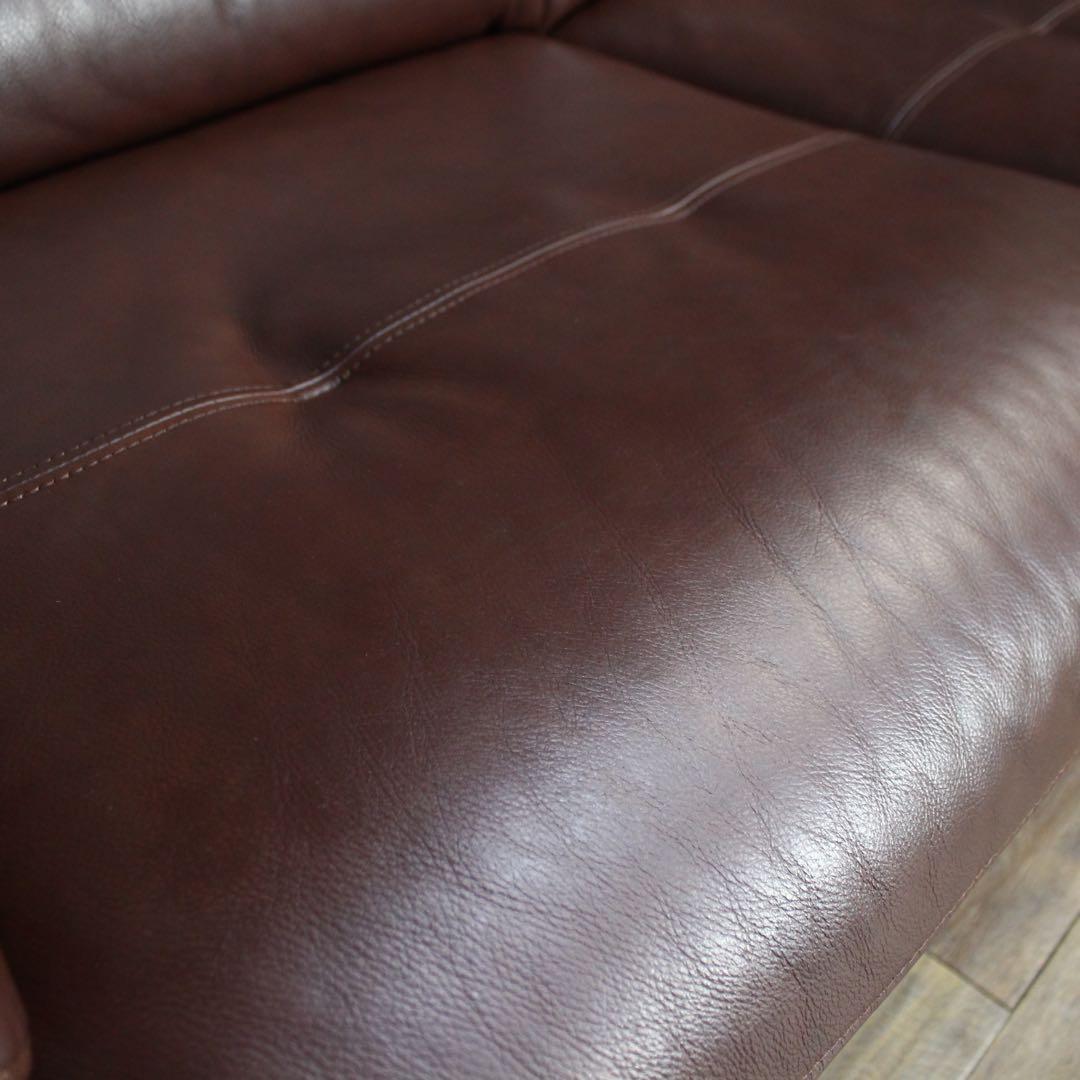 みなとフレンチソファ　本革　極上コレクターコンディション　ソファ