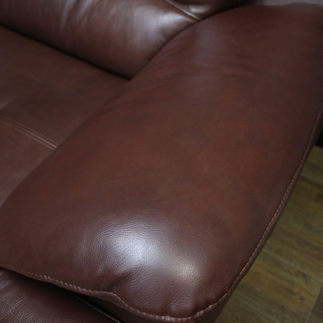 みなとフレンチソファ　本革　極上コレクターコンディション　ソファ