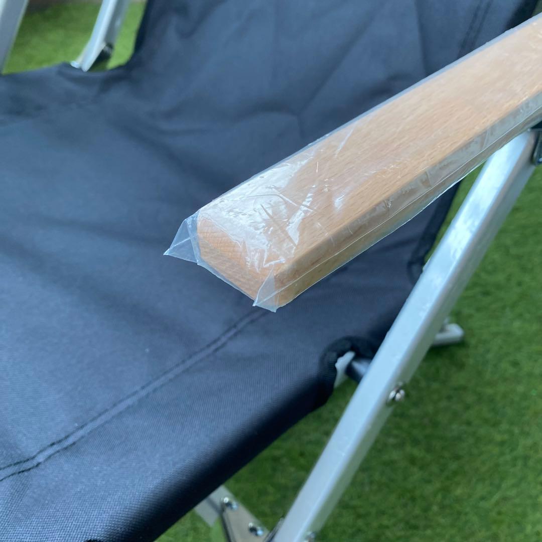 【新品スノーピークOEM品】ローチェア30 ブラック