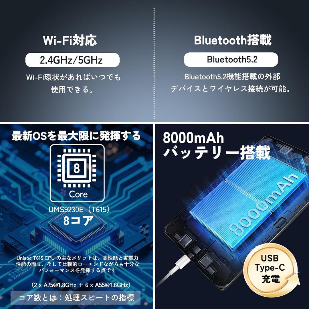 【新品】Kingrid T90wifi アンドロイド16 タブレット