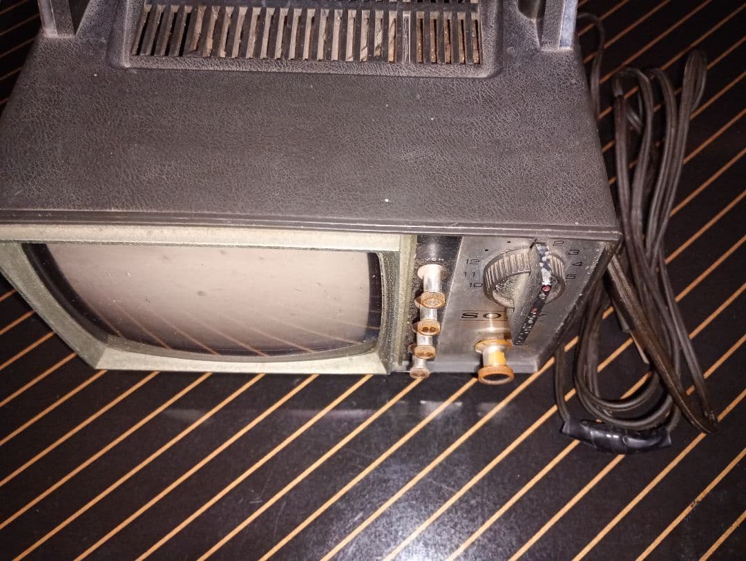 SONY トランジスタ テレビジョン レシーバー 5－24 昭和レトロ