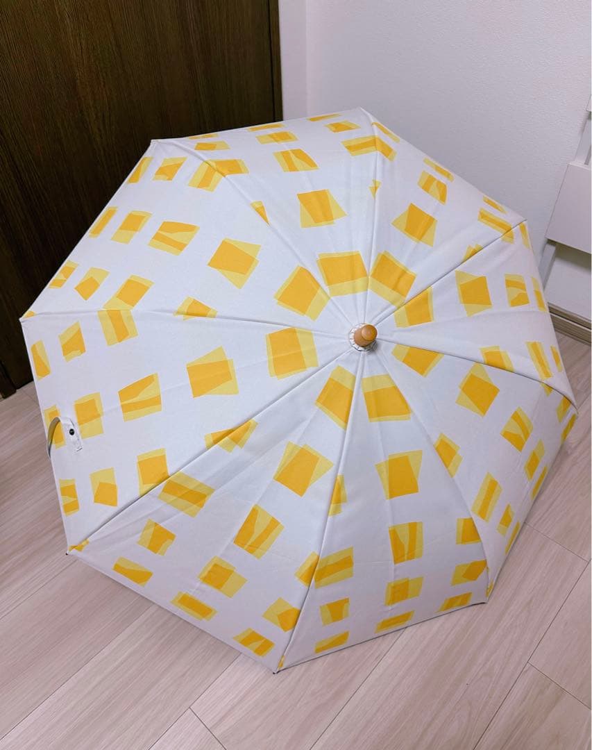 サンバリア100 2段折　キューブイエロー