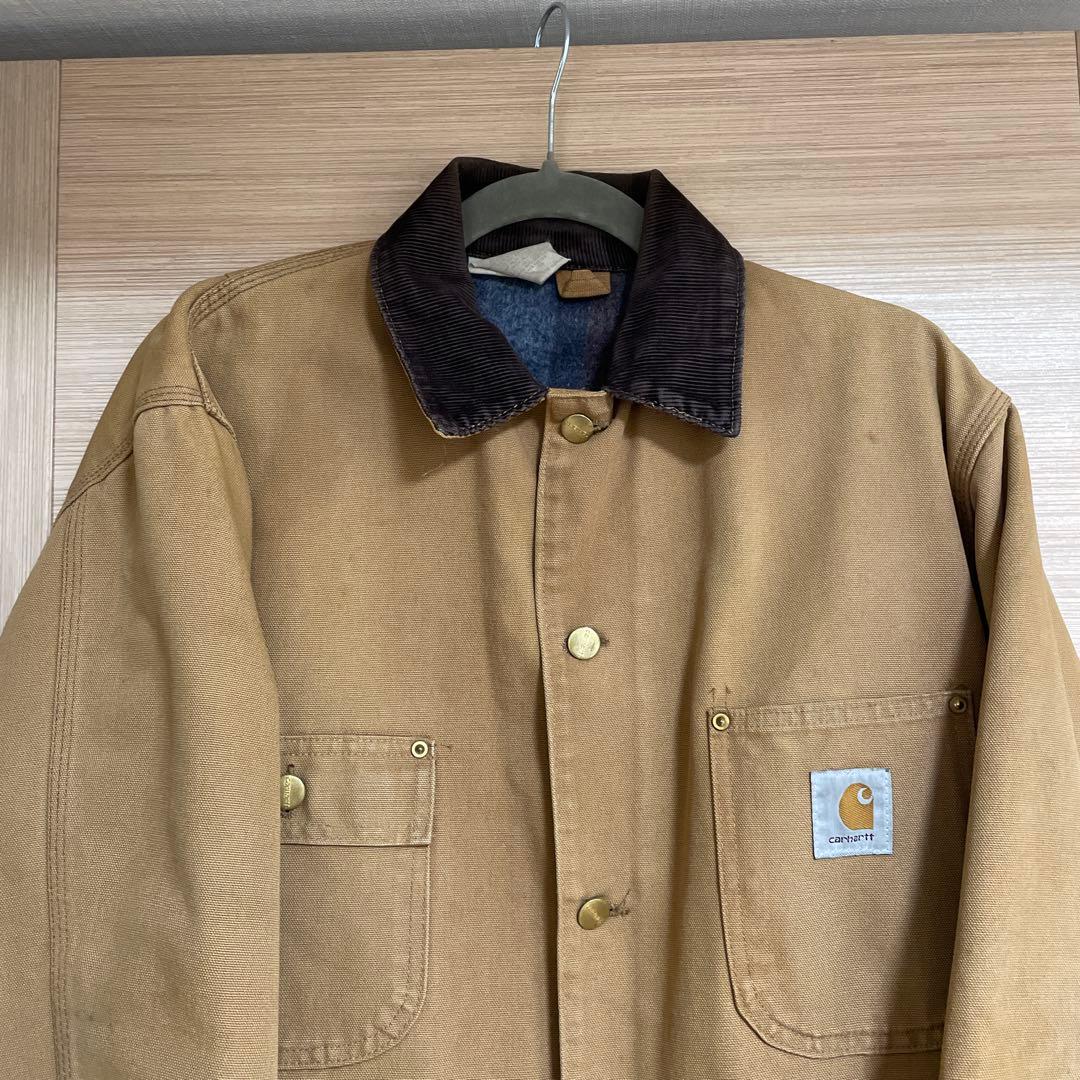 Carhartt ミシガン チョアコート ブラウン USA製 80s サイズ38