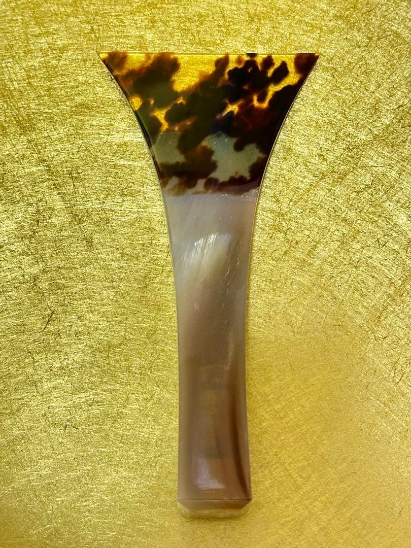 ●三味線撥●白水牛 鼈甲 美品