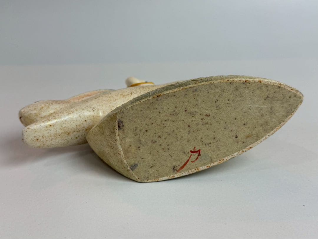 紺谷力　彩塑人形　野遊び　作歴付き