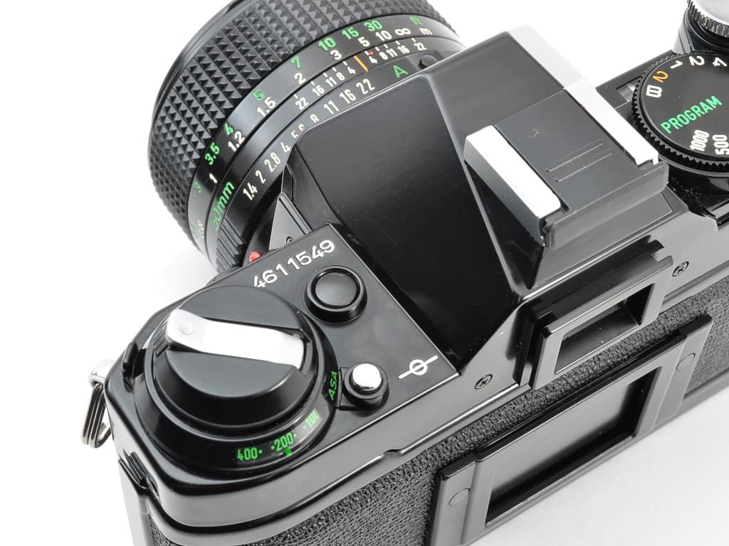 キヤノン AE-1 PROGRAM ブラック NFD 50mm f1.4 確認済