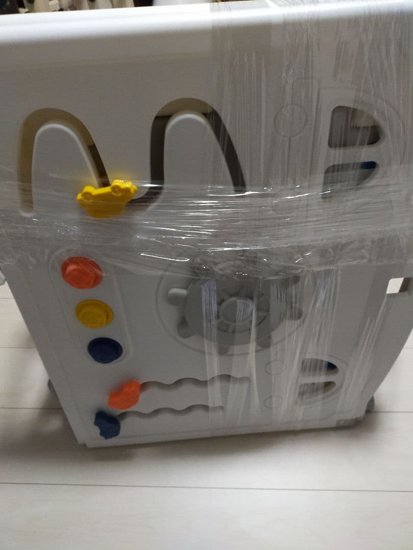 UBRAVOOベビーサークル(14枚パネル, グレー)