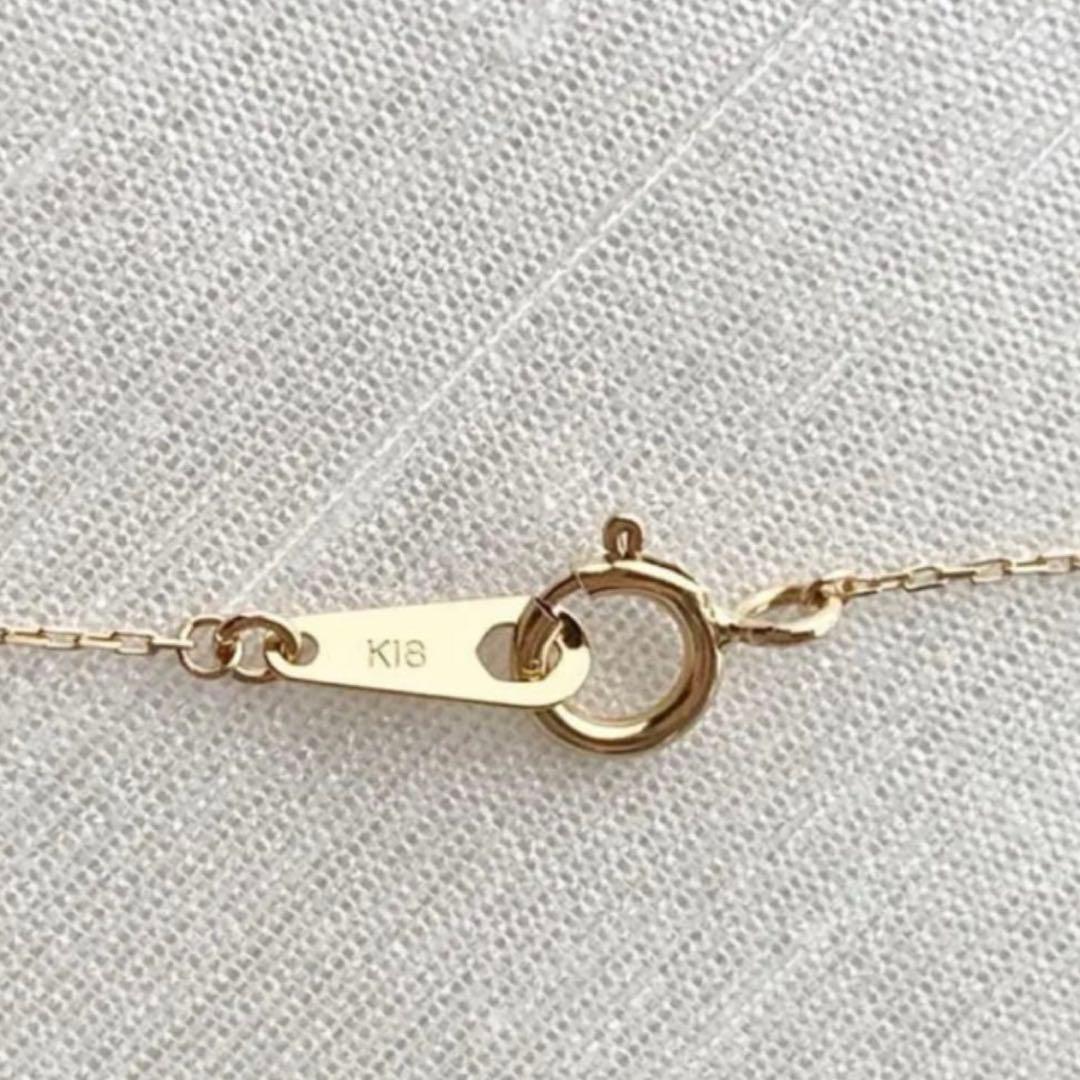 K18YG しずくネックレス